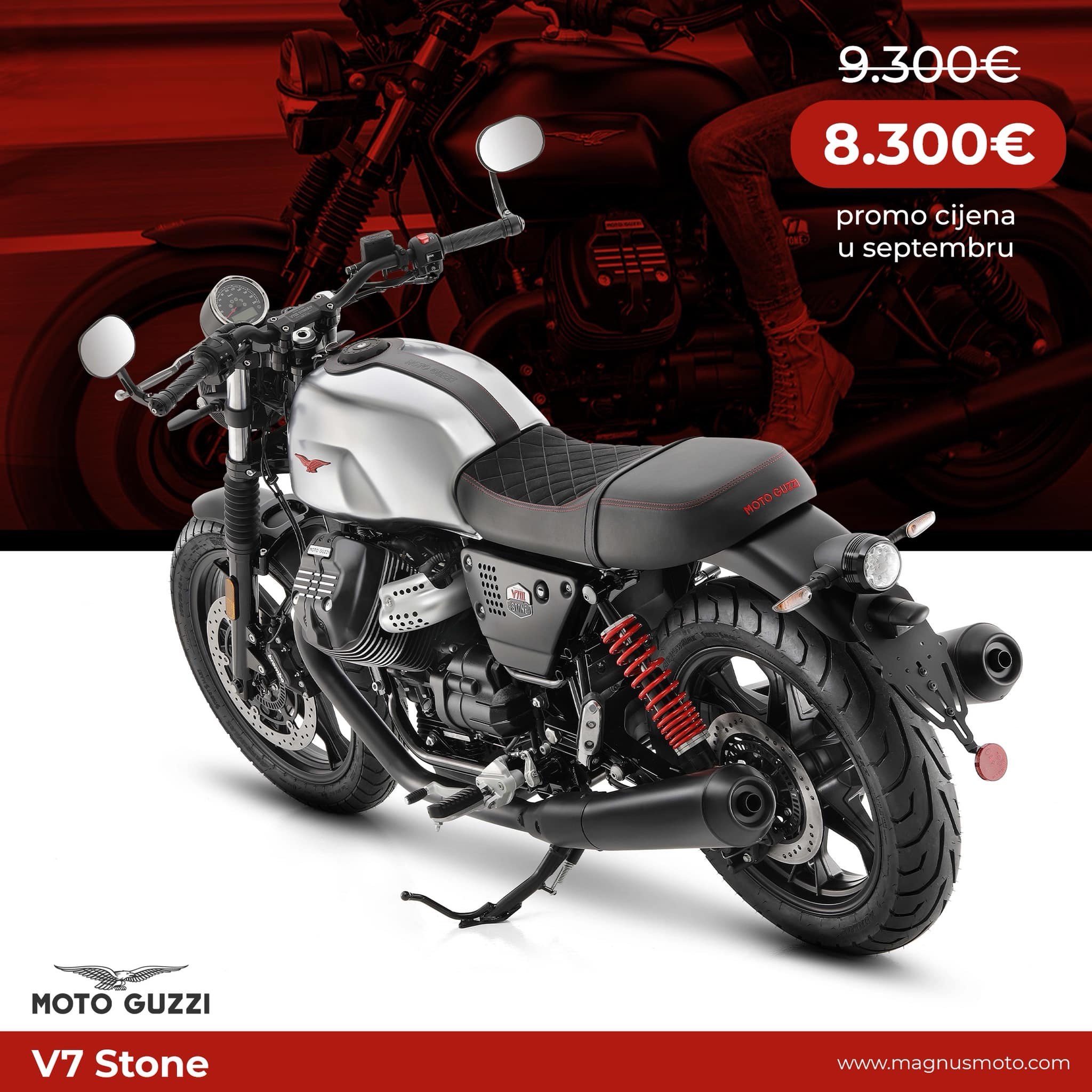 Moto Guzzi V7 Stone *septembarska akcija